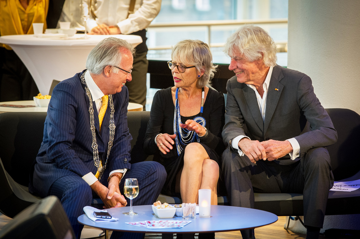 foto: gerrit de heus. den haag. 04 09 2015. bibliotheek paul van vliet 80 jaar.